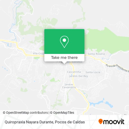 Quiropraxia Nayara Durante map