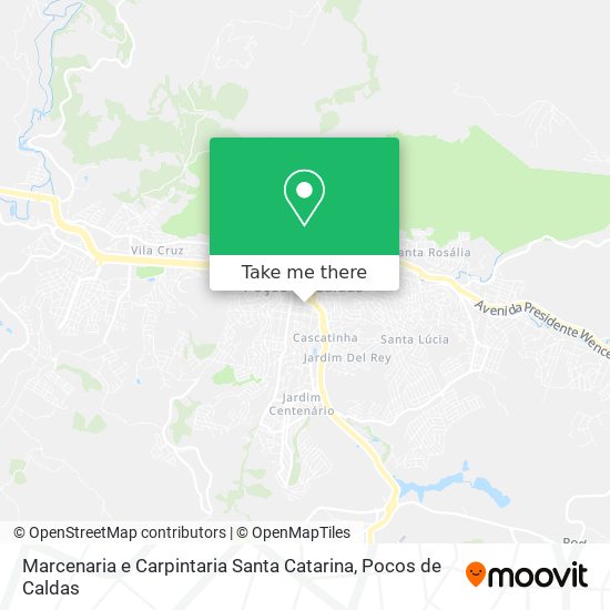 Marcenaria e Carpintaria Santa Catarina map