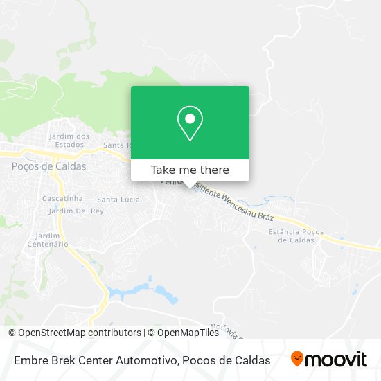 Embre Brek Center Automotivo map