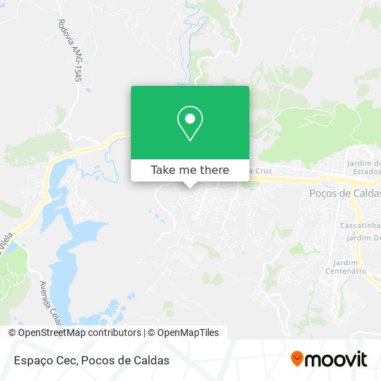 Espaço Cec map