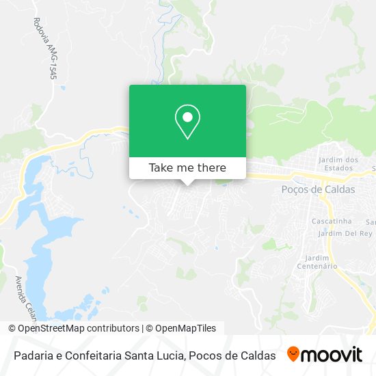 Padaria e Confeitaria Santa Lucia map