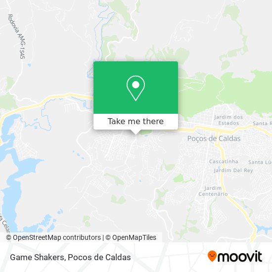 Game Shakers map