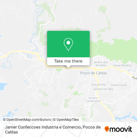 Jamer Confeccoes Industria e Comercio map