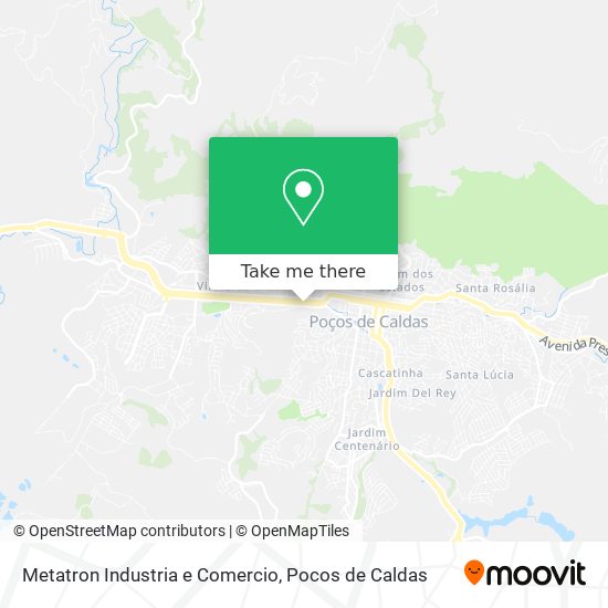 Mapa Metatron Industria e Comercio