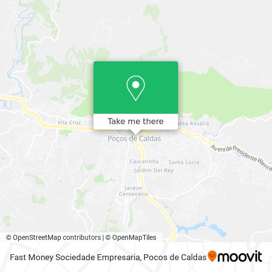 Fast Money Sociedade Empresaria map