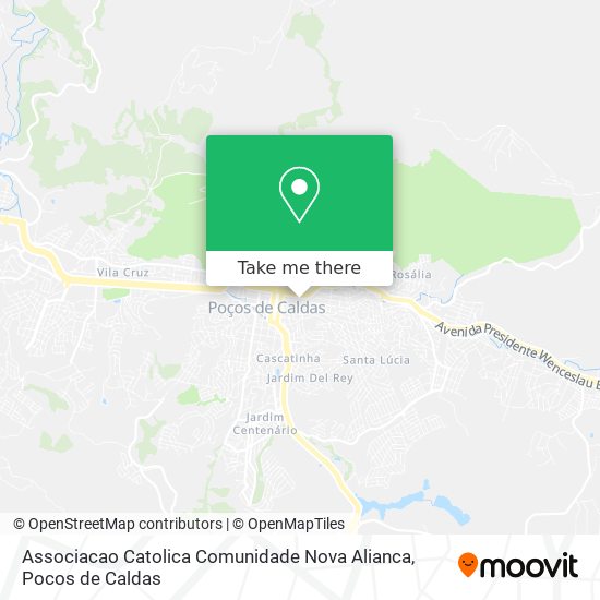 Associacao Catolica Comunidade Nova Alianca map