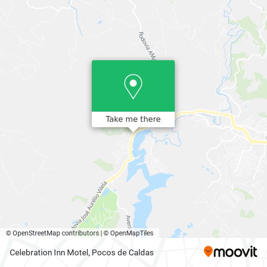 Celebration Inn Motel map