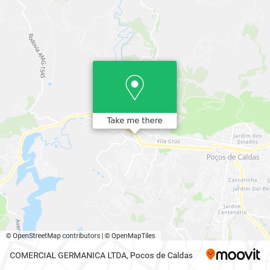 Mapa COMERCIAL GERMANICA LTDA