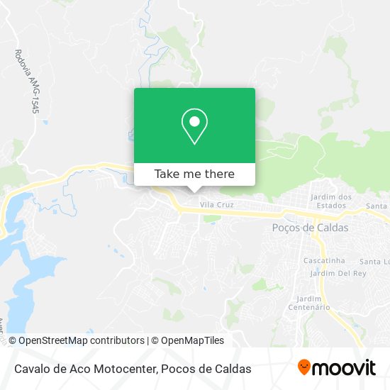 Cavalo de Aco Motocenter map