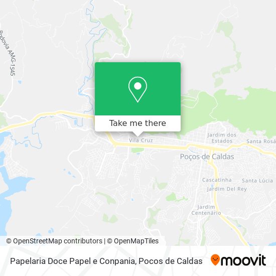 Papelaria Doce Papel e Conpania map