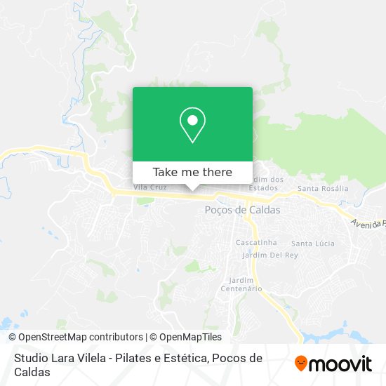 Studio Lara Vilela - Pilates e Estética map