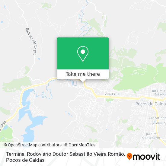 Terminal Rodoviário Doutor Sebastião Vieira Romão map