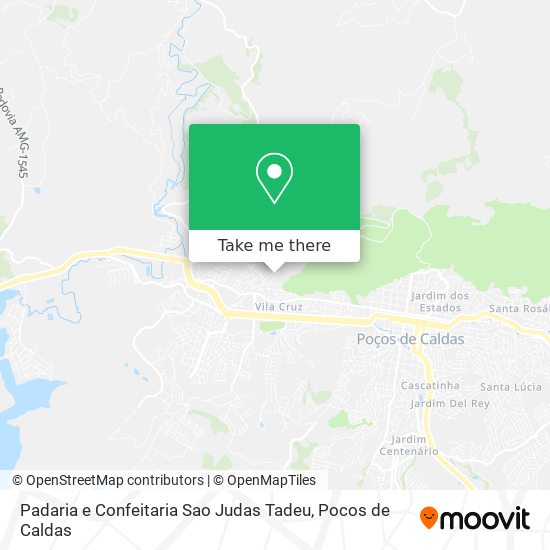 Padaria e Confeitaria Sao Judas Tadeu map
