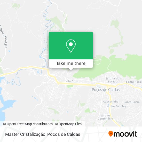 Master Cristalização map