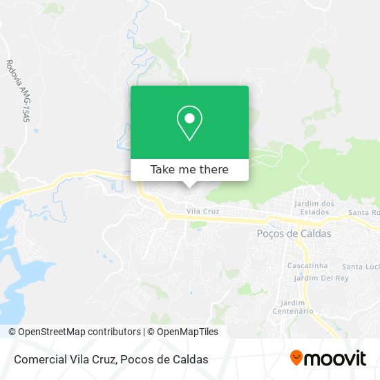Comercial Vila Cruz map