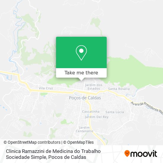 Clinica Ramazzini de Medicina do Trabalho Sociedade Simple map