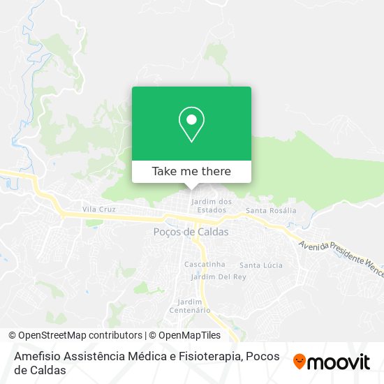 Amefisio Assistência Médica e Fisioterapia map