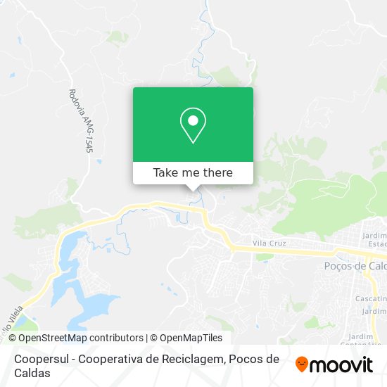Coopersul - Cooperativa de Reciclagem map