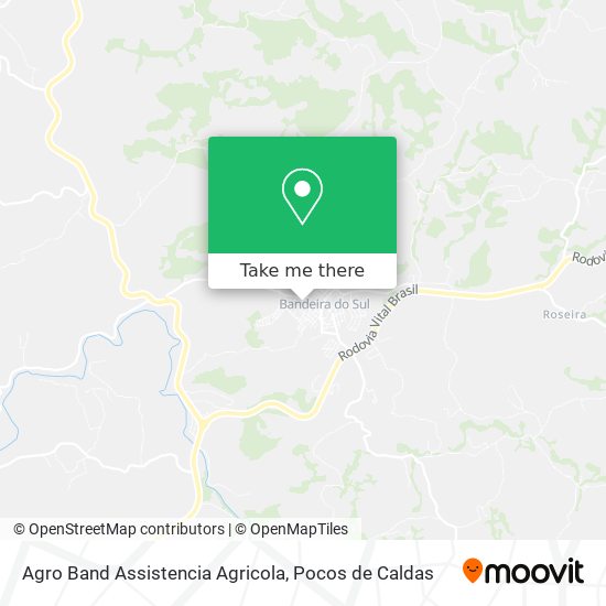 Agro Band Assistencia Agricola map