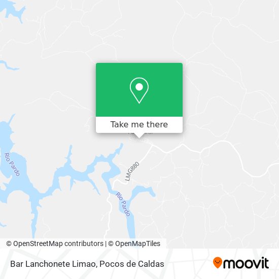 Mapa Bar Lanchonete Limao