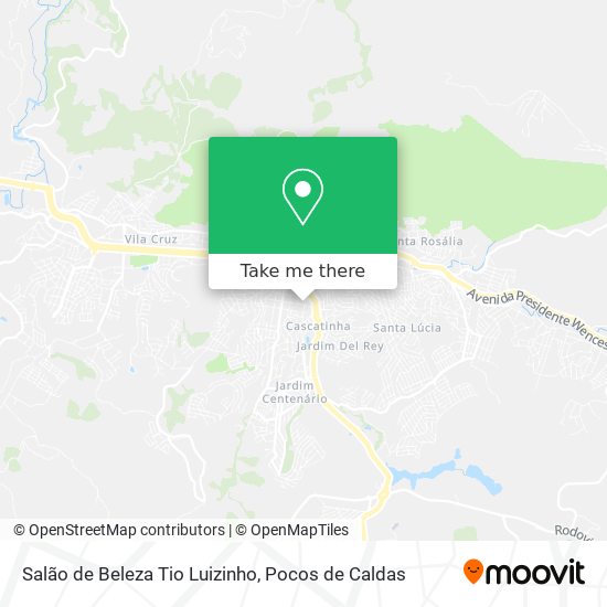 Salão de Beleza Tio Luizinho map