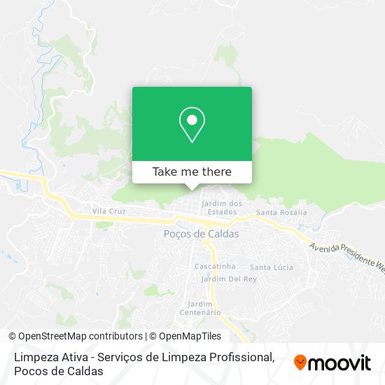 Limpeza Ativa - Serviços de Limpeza Profissional map