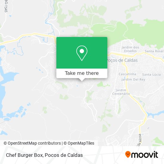 Chef Burger Box map