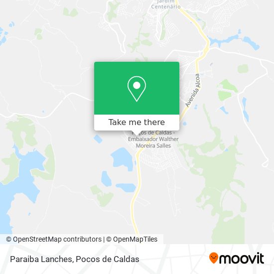 Paraiba Lanches map