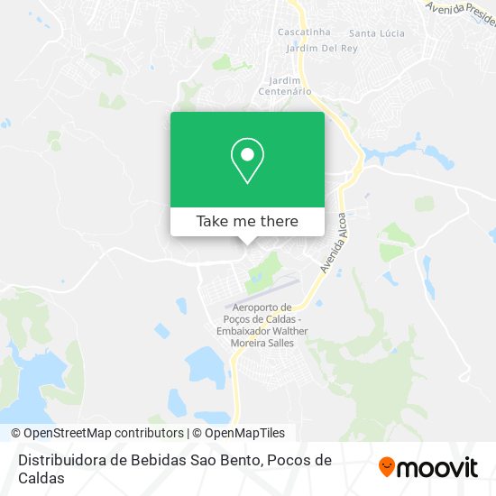 Distribuidora de Bebidas Sao Bento map
