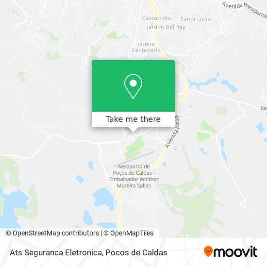Ats Seguranca Eletronica map