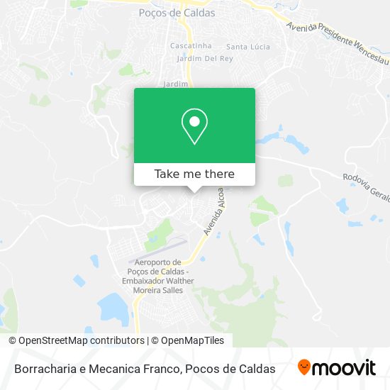 Borracharia e Mecanica Franco map