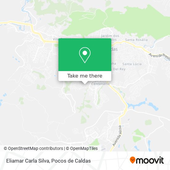 Eliamar Carla Silva map
