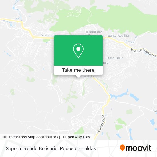 Mapa Supermercado Belisario