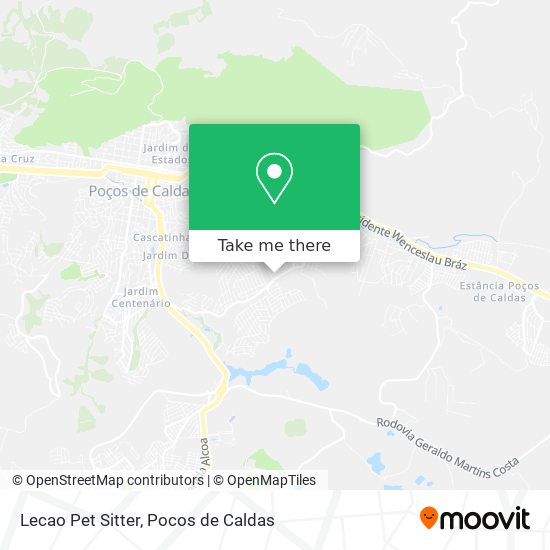 Lecao Pet Sitter map