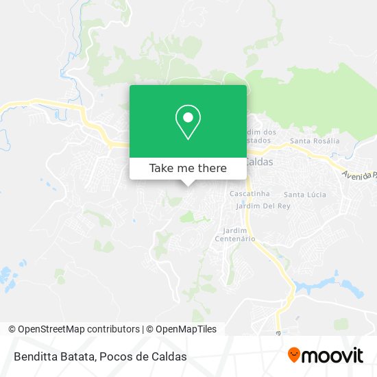 Benditta Batata map