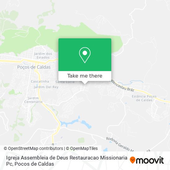 Igreja Assembleia de Deus Restauracao Missionaria Pc map