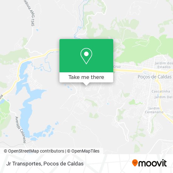 Jr Transportes map