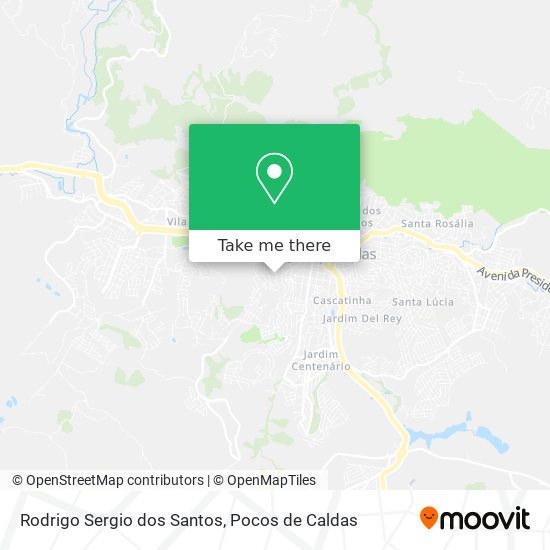 Rodrigo Sergio dos Santos map