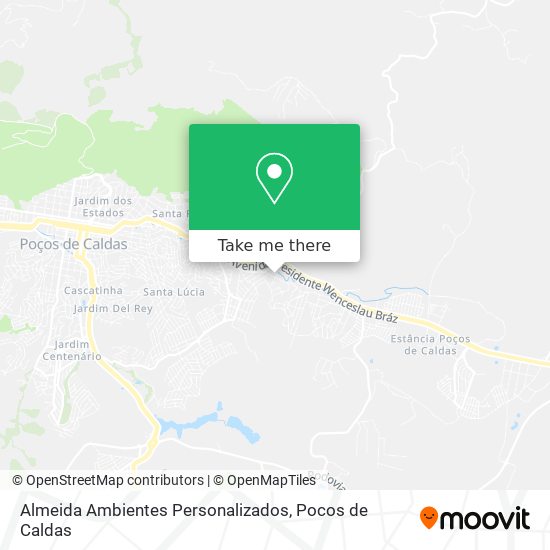 Almeida Ambientes Personalizados map