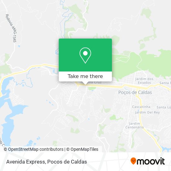 Avenida Express map