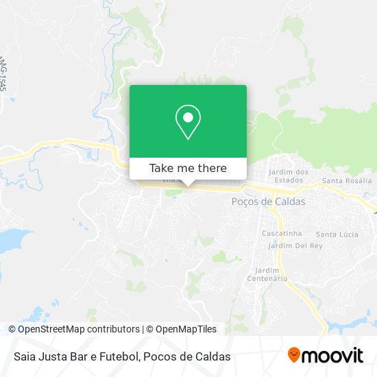 Saia Justa Bar e Futebol map