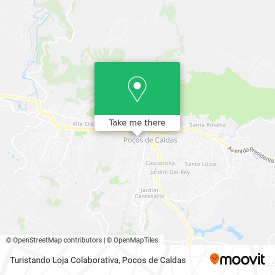 Turistando Loja Colaborativa map