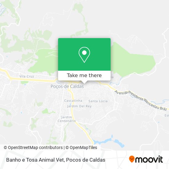 Banho e Tosa Animal Vet map