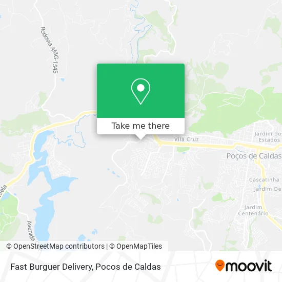 Fast Burguer Delivery map