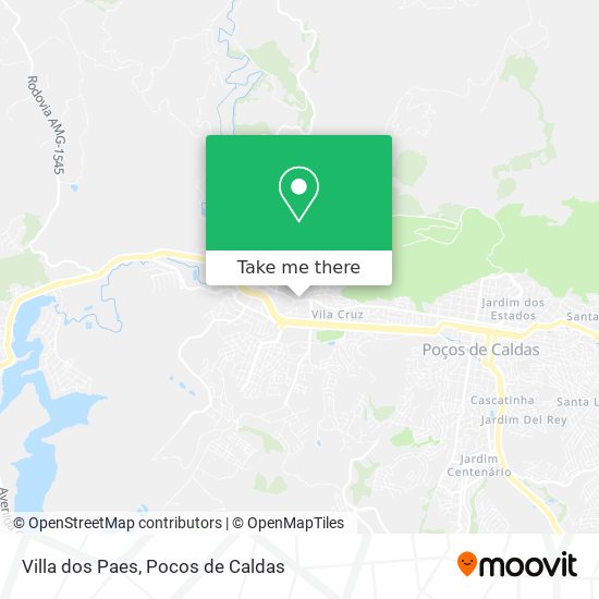 Villa dos Paes map