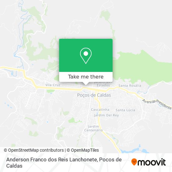 Anderson Franco dos Reis Lanchonete map