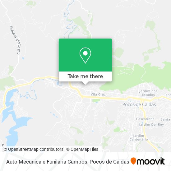 Auto Mecanica e Funilaria Campos map