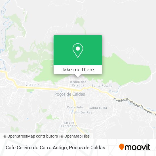 Cafe Celeiro do Carro Antigo map
