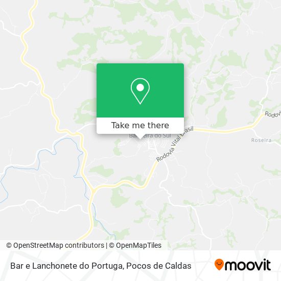 Bar e Lanchonete do Portuga map