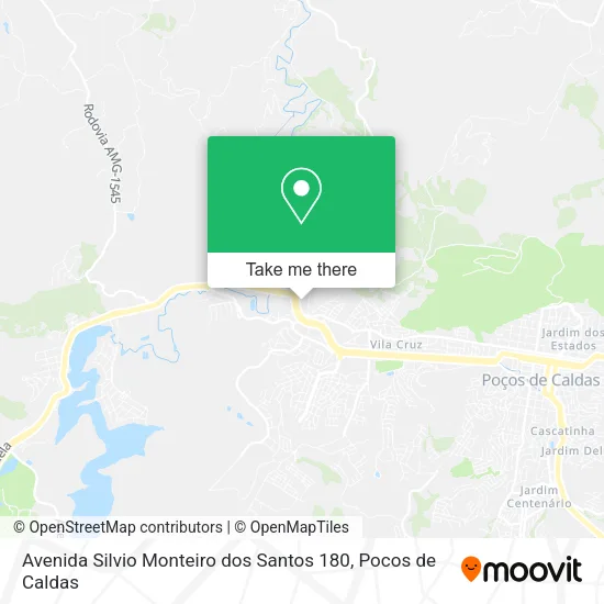 Avenida Silvio Monteiro dos Santos 180 map